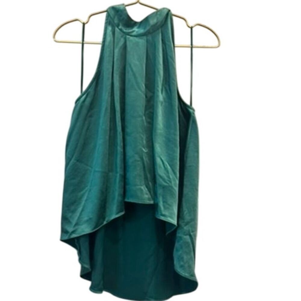Mable – Emerald Hi-Lo Blouse – S